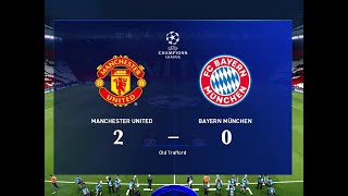 Champions League Highlights || Manchester United 2–1 FC Bayern München ||