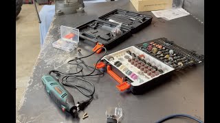 Detailed review of the DEPSTECH DM180 rotary tool and AT420 accessories kit