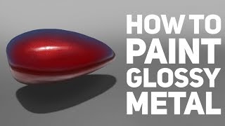 How to Paint Glossy Metal