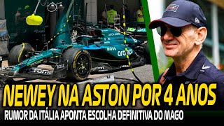 NEWEY ASSINA POR 100 MILHÕES DE DÓLARES COM A ASTON (RUMOR) E REFORÇA ÁREA CRÍTICA