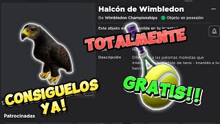 COMO CONSEGUIR HALCÓN DE WIMBLEDON Y MOCHILA DE PELOTAS DE TENIS WIMBLEDON GRATIS!!!