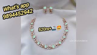 imitation jewellery#premiumqualitynecklace| what'sapp for booking 9894452942 #newfashionjewellery