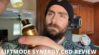 LIFTMODE HEMP CBD OIL " SYNERGY" REVIEW ( With Black Seed Oil & Turmeric )