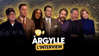 L'INTERVIEW - L'équipe d'ARGYLLE (Henry Cavill, Bryce Dallas Howard, Bryan Cranston...)