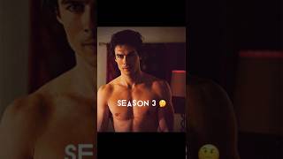 Damon Salvatore Through The Seasons Of Vampire Diaries 🧛  🩸😩