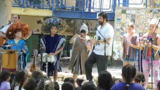 Andes Trio music performance at the Primary School