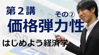 はじめよう経済学「第２講 価格弾力性」その② 微分の意味