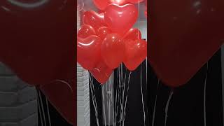 Шары-сердца #balloon