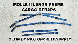 Molle Packframe Cargo Strap Set by PaxtonCreekSupply