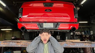 SURPRISING My Best Friend With An EXHAUST for his 5.0 F-150!!!