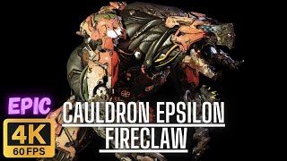 Epic Fire Bear Fight Cauldron Epsilon - Horizon Zero Dawn (4K60FPS No Commentary)