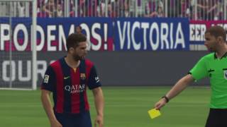 FC Barcelona Vs Bayern Munich - PES 2015 PS4 Gameplay