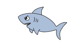 How to Draw Shark Easy Step By Step