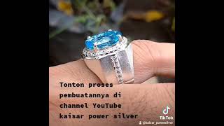 Blue topaz, yuk lihat proses pembuatannya.