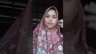 REVIEW JILBAB SEGIEMPAT MOTIF BUNGA TERBARU #shorts