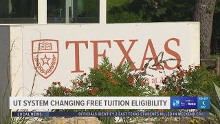 University of Texas System changing free tuition eligibility