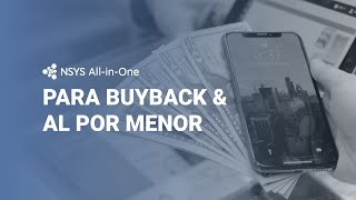 NSYS All-in-One para buyback & industria de reventa