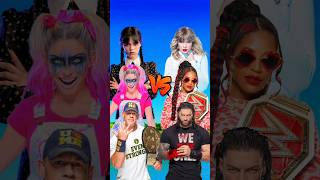 Wednesday, Alexa Bliss, John Cena vs. Roman Reigns, Taylor Swift, Bianca Belair 🤬😈 #wwe