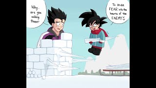 Saiyan SnowFort | DBZ Comic Dub