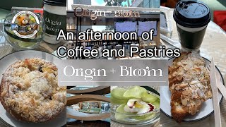 An afternoon of coffee and pastries at Origin + Bloom Café