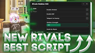 [BEST] NEW RIVALS SCRIPT 2024 🔥 | AIMBOT, ESP, TELEPORT, NOCLIP, SPEEDHACK | PASTEBIN | NO ADS