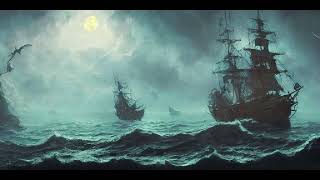 Pirate Ship Sailing The Ocean On Rain And Big Waves Journey To Serenity 10 Hours for Sleeping/ Relax