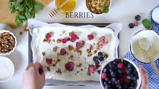 Viral High Protein Breakfast Bark