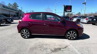 2024 MITSUBISHI MIRAGE SE WINE RED