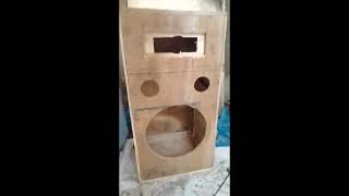 how to make speakar box at home