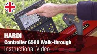 Instructional Video - HARDI Controller 6500 walk-through