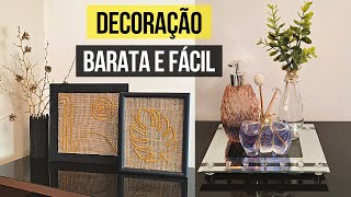 IDEIAS DE DECORAÇÃO COM COISAS QUE IRIAM PARA O LIXO ✨Ideias FÁCEIS Para Reutilizar MOLDURAS VELHAS