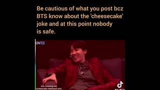 cheesecake😂..... #bts #suga #rm #jhope #jin#jimin#jungkook#taehyung #shorts