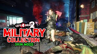 Military collection skin mods - Left 4 Dead 2 #l4d #coop #เอาชีวิตรอด #gaming #mods