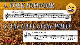 Frösö Flowers III: "Folk Humour" and "The Call of the Wild" (Book 3, no. 4+5/7)