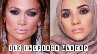 JLO SMOKEY EYE MAKEUP LOOK TUTORIAL | _MILASMAMA