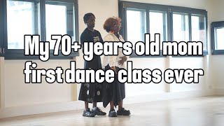 My mom first dance class ever | Noelab 17