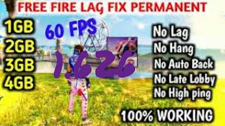 FREE FIRE LAG FIX PROOFS 1GB RAM DEVICE