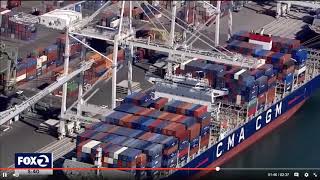 Container shortage, Port of Oakland congestion to impact availability of holiday merchandise