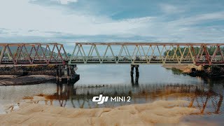 Dji mini 2 . 2022 | Video Pendek Jembatan Rasta & Pasar Ikan