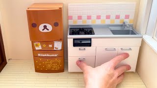 Miniature kitchen set installation ✨ASMR ✨Re-ment collection✨