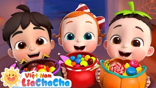 🍬 Những em bé xin kẹo Halloween 👻 Bữa tiệc Halloween | LiaChaCha - Ca Nhạc Thiếu Nhi Việt Nam