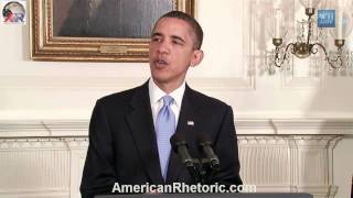 Barack Obama - On United Nations Sanctions Against Iran