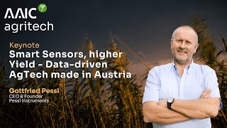 Smart Sensors, higher Yield - Data-driven AgTech made in Austria