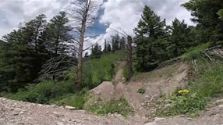 Teton Pass, Wyoming - Shuttle Trails - Top to Bottom RAW