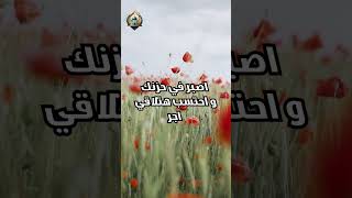 اصبر في حزنك