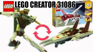 LEGO 31086 CREATOR 3 in 1 SPACE CRAFT TRANSFORMER | 레고 크리에이터 변신 비행로봇