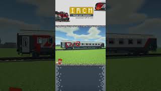 Вагон RIC (Siemens) в Minecraft (тексельный стиль) #shorts #minecraft #train