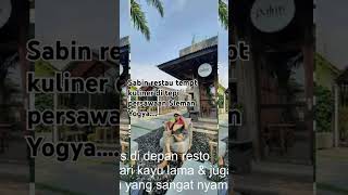 Tempat kulineran di tepi persawahan Sleman Yogyakarta #wisatakulinerjogja #kulineryogyakarta