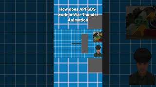 How does APFSDS work in  #warthunder animation #warthundermoments #subscribe