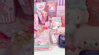 Melody Good Items Unpacking #sanrio #mymelody #unpacking